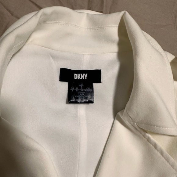 Stunning DKNY light cream dress size S - Picture 3 of 6